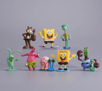 Miniaturas Bob Esponja - OWL EL SHARDY