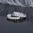 Brinco Silver Moissanita - OWL EL SHARDY