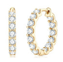 Brinco Silver Moissanita - OWL EL SHARDY