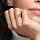 Anel Feminino Rose - OWL EL SHARDY