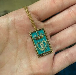 Colar Tarot Gold - OWL EL SHARDY