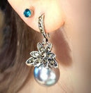 Brincos Pérola Prata - OWL EL SHARDY