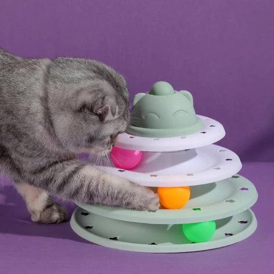 Torre Bolinhas Interativas CatFun - OWL EL SHARDY