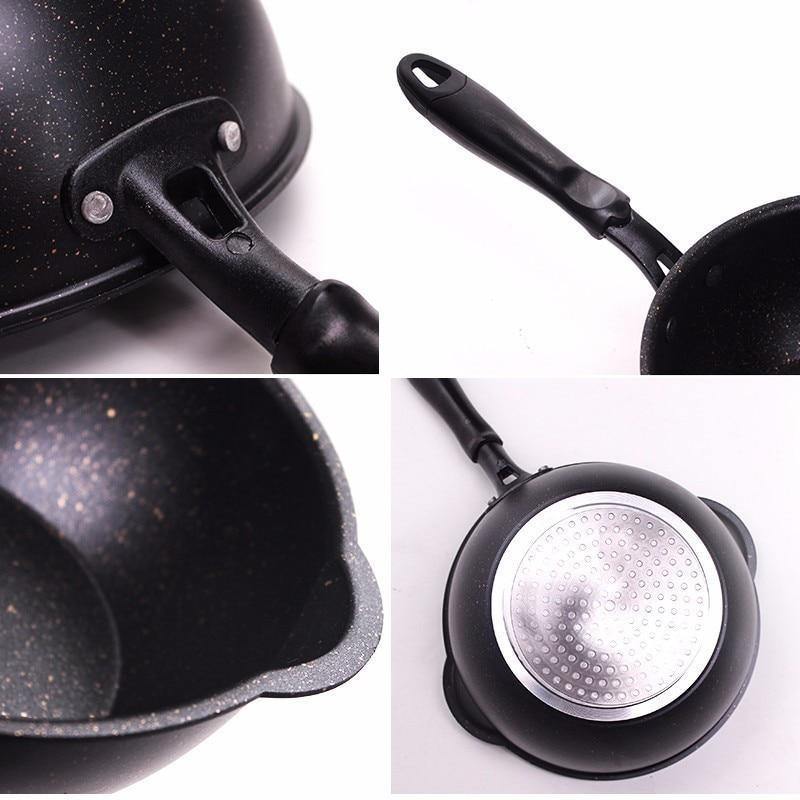 WOKKY™ - Panela de Pedra Multifuncional Antiaderente - OWL EL SHARDY