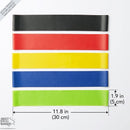 5 Peças de Elástico de Resistencia Fitness - OWL EL SHARDY