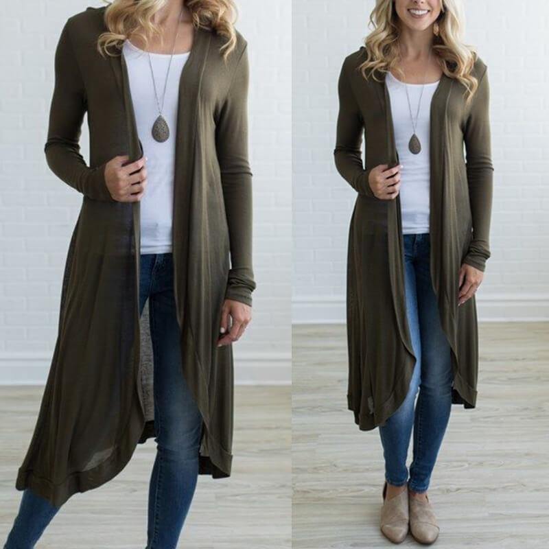 Casaco Feminino Tricot Duster - OWL EL SHARDY