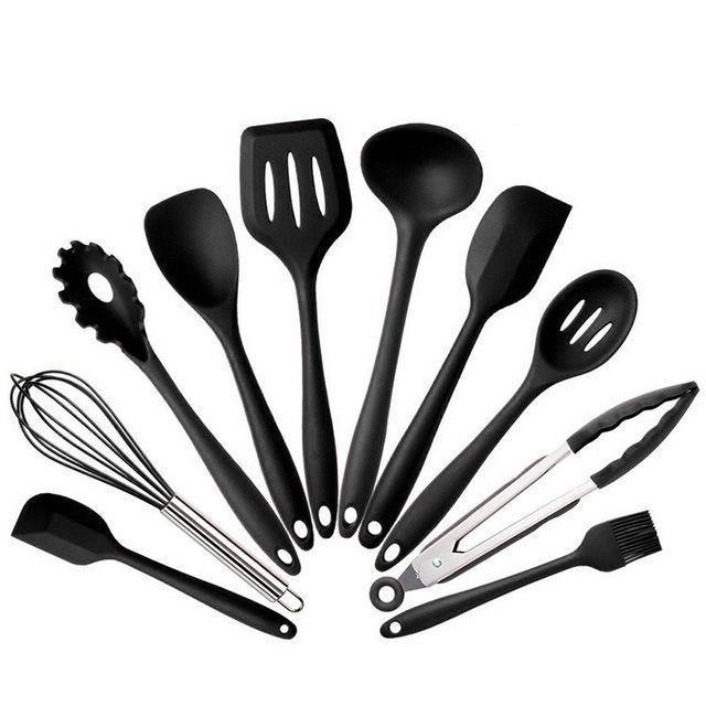 Conjunto de Utensílios em Silicone - OWL EL SHARDY