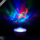 Abajur Projetor Aurora Diamante Com Caixa de Som Embutida - Faça seu Próprio Projetor de Luz em Casa! - OWL EL SHARDY