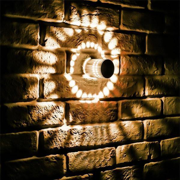 2 Peças de Luzes Decorativas de Parede em Espiral - OWL EL SHARDY