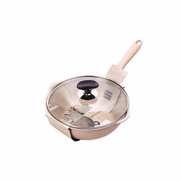 WOKKY™ - Panela de Pedra Multifuncional Antiaderente - OWL EL SHARDY